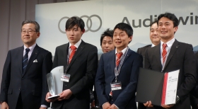 Audi高松、テクノロジー部門で日本一に輝く！「Audi Twin Cup 2017 Japan Final」